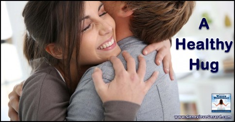 A Healthy Hug - Genevieve Gerard Wisdom Wednesday Blog