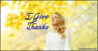 A Prayer for Thanks by Genevieve Gerard