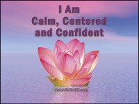 I Am Calm Centered and Confident Meme by Genevieve Gerard