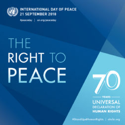 International Day of Peace 2018 Poster