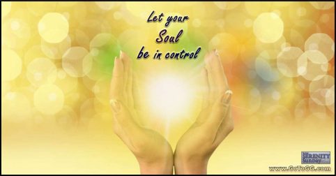 Read how to let your Soul be more in control article by Genevieve Gerard