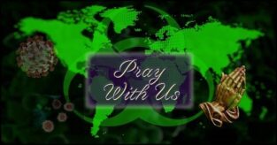 Worldwide Pandemic Coronavirus warning with a request to pray with Genevieve Gerard