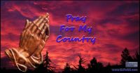 Pray For My Country Serenity Sunday prayer by Genevieve Gerard