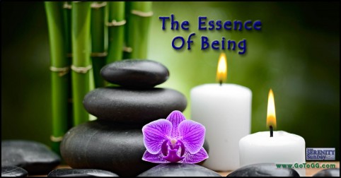 Read the Essence of Being, Serenity Sunday article by Genevieve Gerard